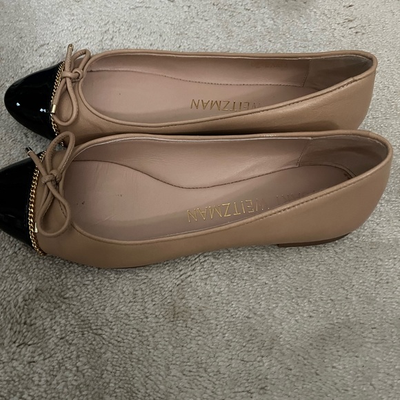 Stuart Weitzman Gabby Chain Link Flat - Picture 3 of 7